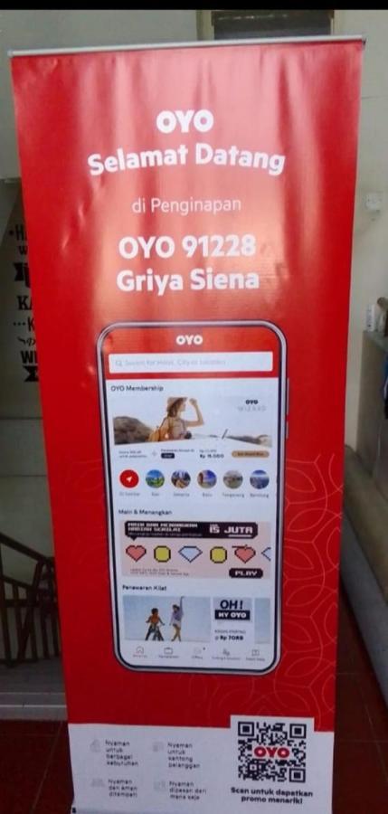 姆杜克 Oyo 91228 Griya Siena酒店 外观 照片
